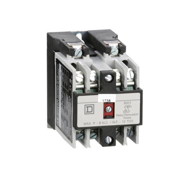 8501XO40V02Y414 Schneider Electric  Power Relays Over 2 Amps